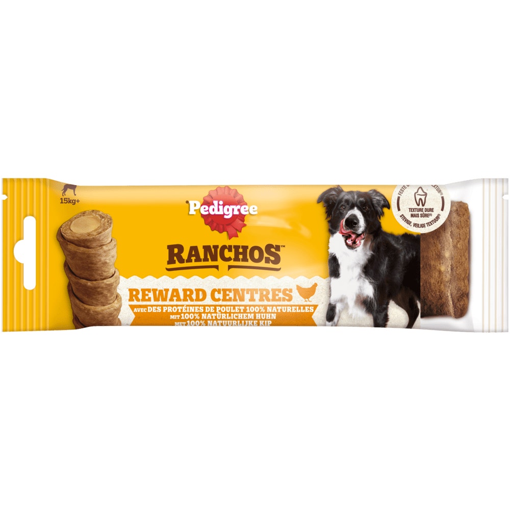 PEDIGREE® RANCHOS™ Reward Centres Maxi mit Huhn, 80g