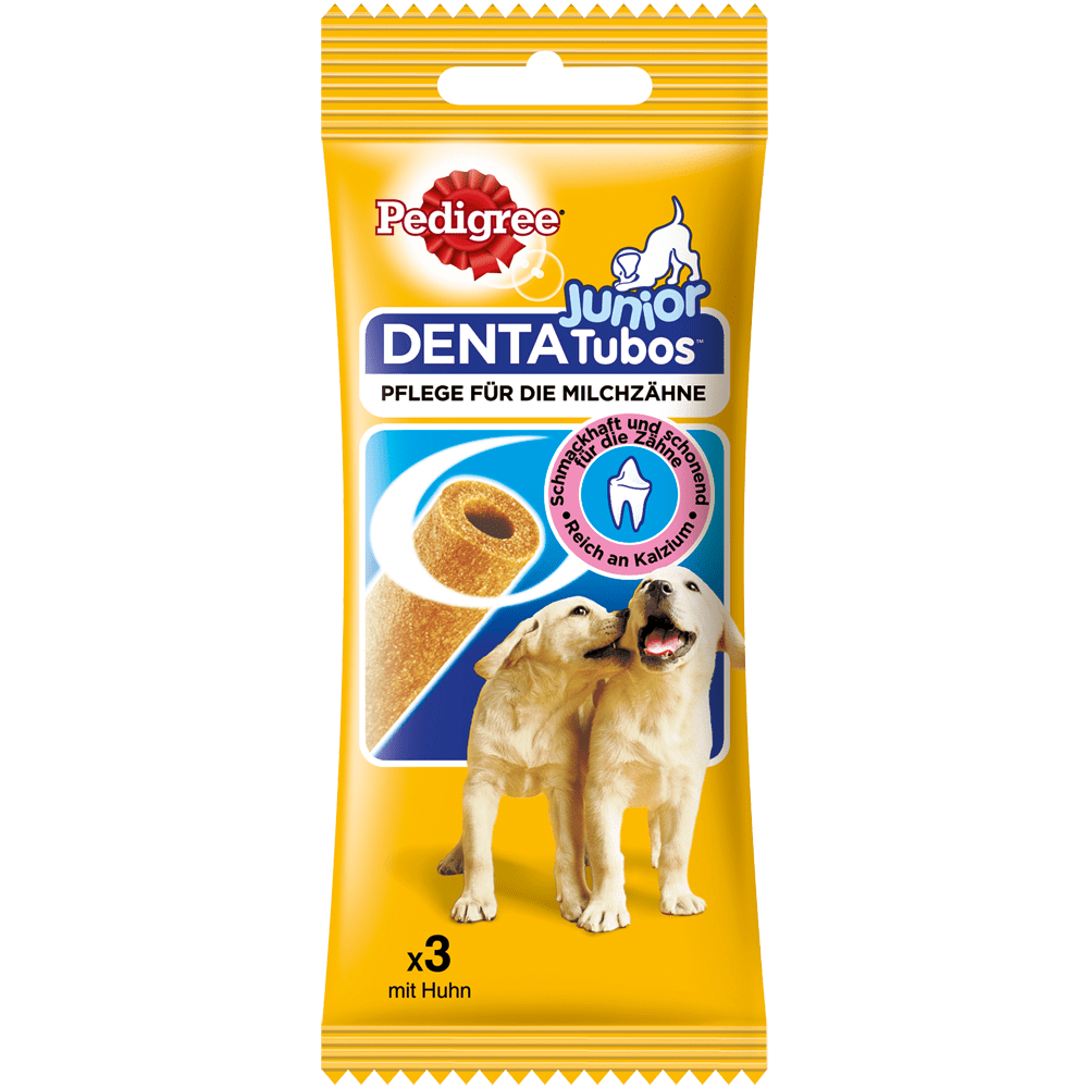 PEDIGREE® TUBOS™ Junior mit Huhn, 3 Stück