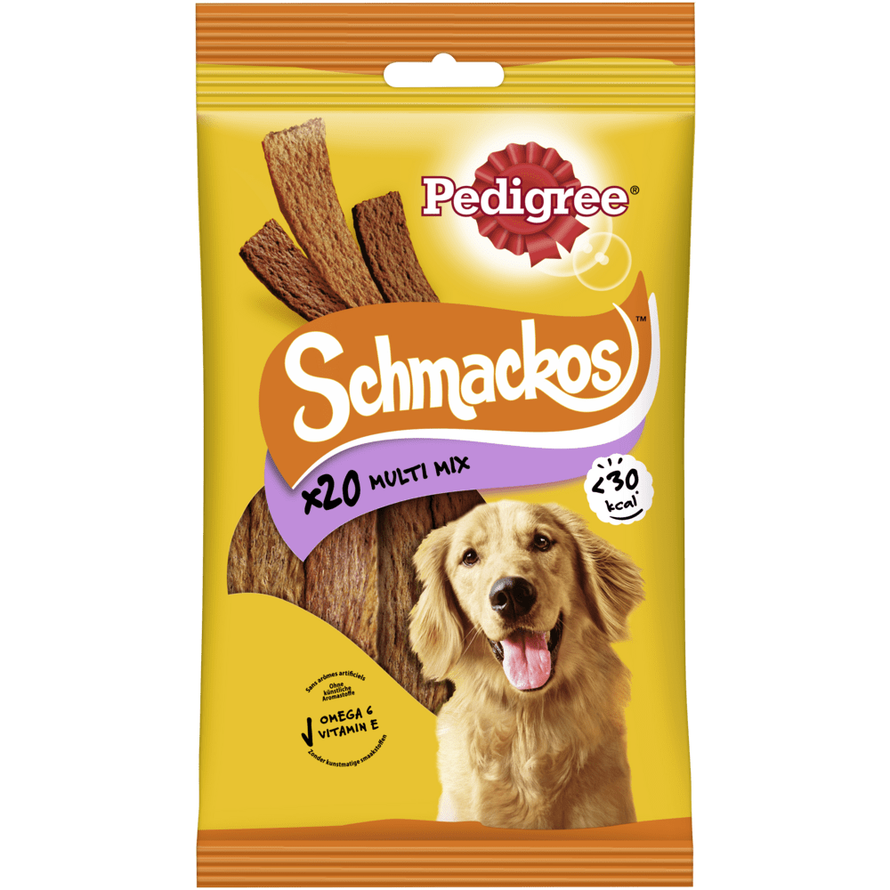 PEDIGREE® SCHMACKOS™ Multi Mix, 20 Stück