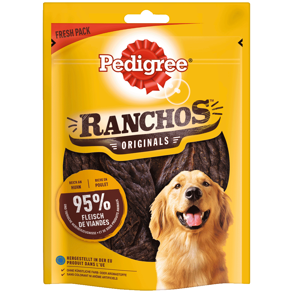 PEDIGREE® RANCHOS™ Originals mit Huhn,70g