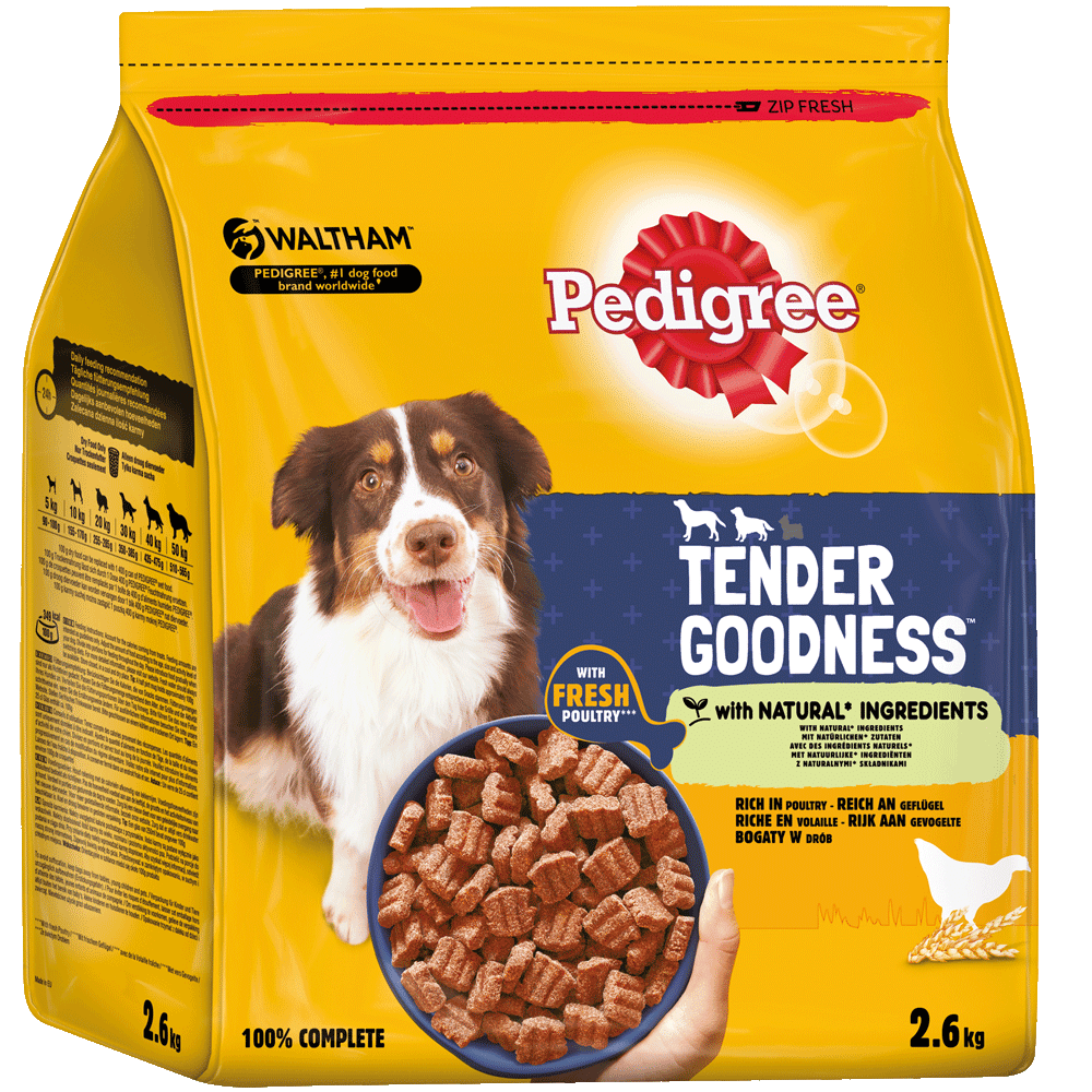 PEDIGREE® TENDER GOODNESS™ mit Geflügel , 2,6kg