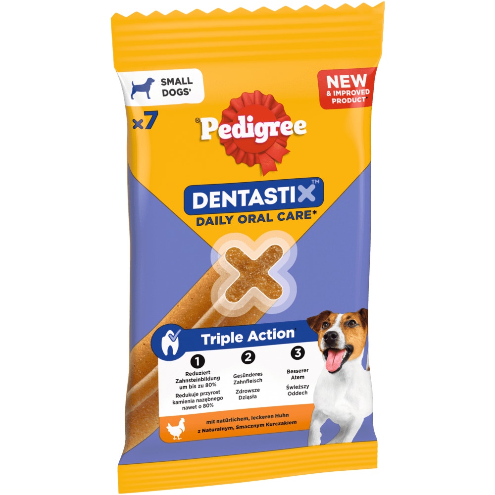 PEDIGREE® DENTASTIX™ Daily Oral Care kleine Hunde, 7, 28, 35, 56, 70 & 105 Stück