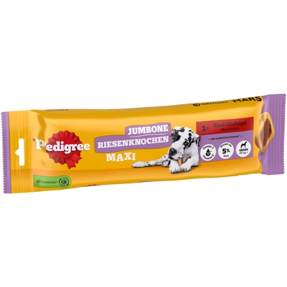 JUMBONE™ Riesenknochen Maxi Rind & Geflügel Geschmack