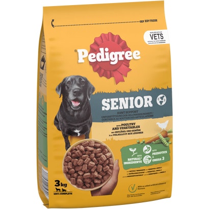 Trockenfutter Senior Geflügel & Gemüse