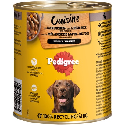 Cuisine in Sauce, Kaninchen & Karotten, Dose