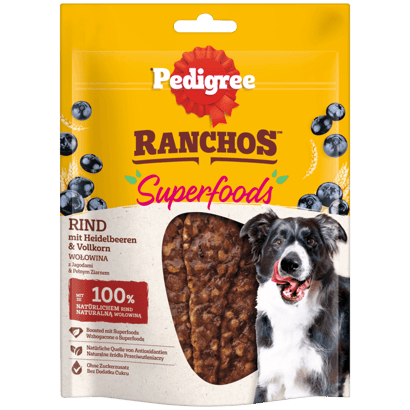 RANCHOS™ Superfoods mit Rind mit Heidelbeeren & Vollkorn