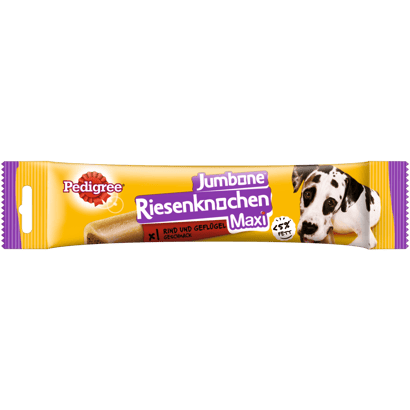 JUMBONE™ Riesenknochen Maxi mit Rind und Geflügel Geschmack, 1 Stück