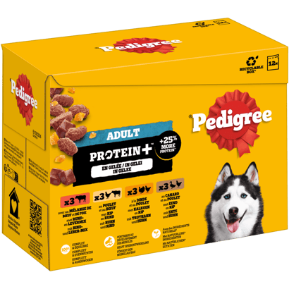 PROTEIN+™ in Gelee in 4 Varietäten, Portionsbeutel