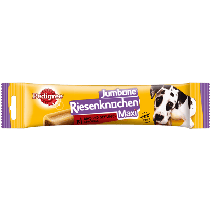 JUMBONE™ Riesenknochen Maxi mit Rind und Geflügel Geschmack, 1 Stück