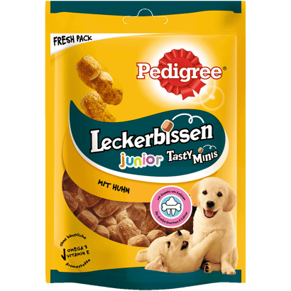 Leckerbissen Tasty Minis Junior mit Huhn