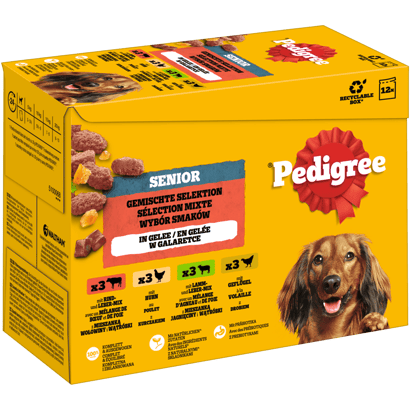Multipack Senior, Gemischte Selektion in Gelee, Portionsbeutel